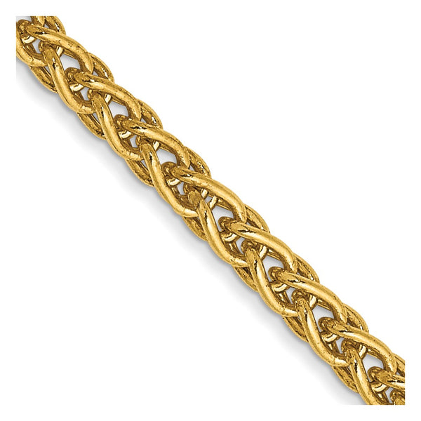 14k 2.5mm Spiga Chain