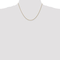14k 1.05mm D/C Spiga with Lobster Clasp Chain
