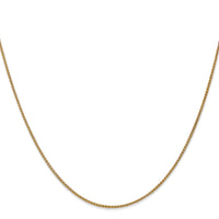 14k 1.25mm Spiga Chain