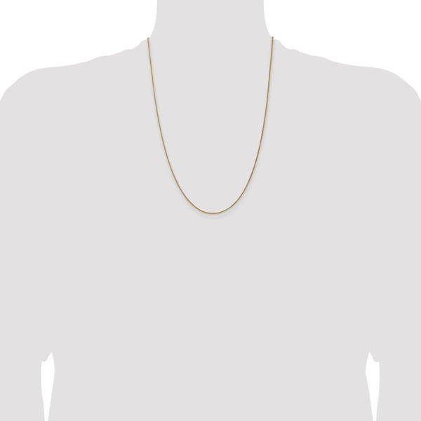14k 1.25mm Spiga Chain