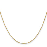 14k 1.2mm Cable Chain