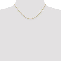 14k 1.2mm Cable Chain