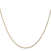 14k .8mm Light-Baby Rope Chain
