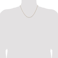 14k .8mm Light-Baby Rope Chain