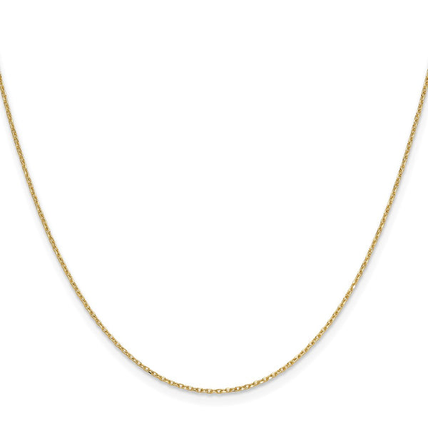 14k 1.0mm D/C Forzantine Cable Chain