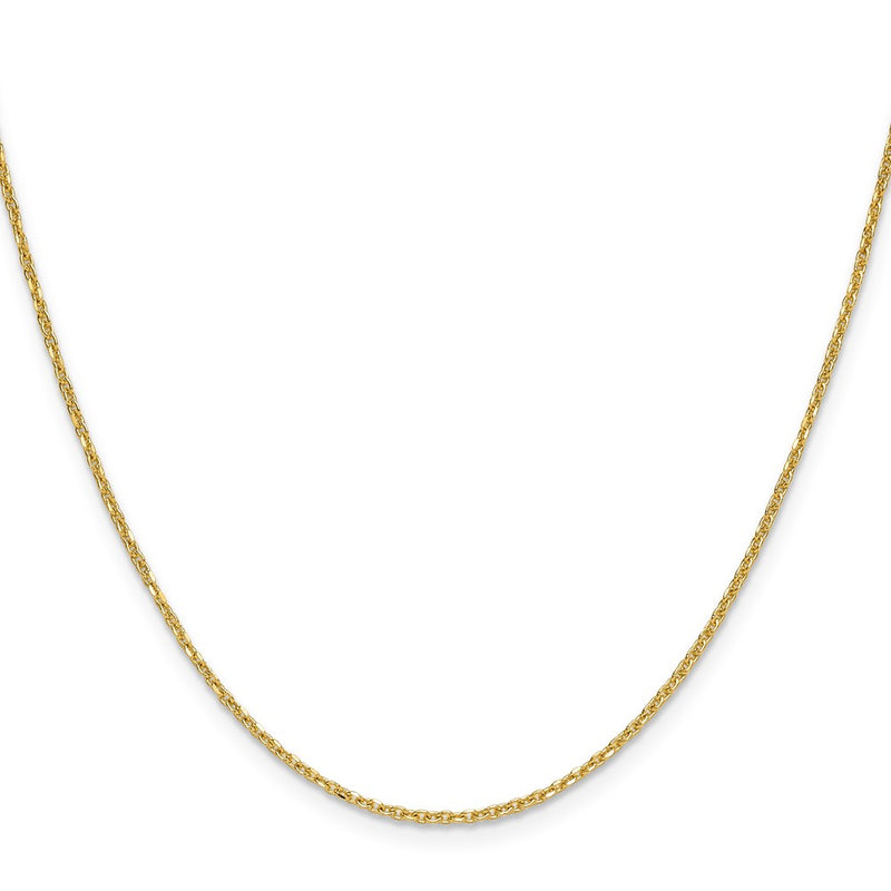 14k 1.4mm D/C Forzantine Cable Chain