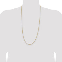 14k 1.4mm D/C Forzantine Cable Chain