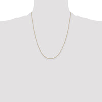 14k .8mm D/C Cable with Lobster Clasp Chain