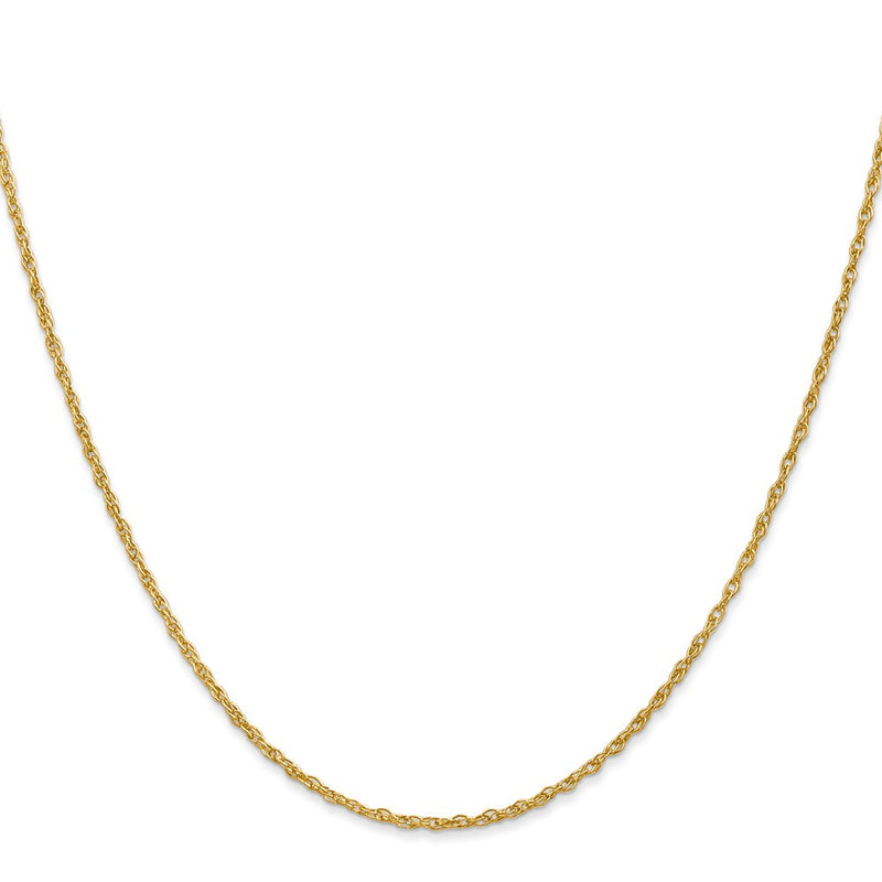 14k 1.3mm Heavy-Baby Rope Chain