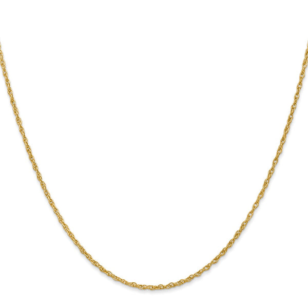 14k 1.3mm Heavy-Baby Rope Chain