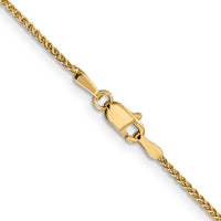 14k 1.25mm D/C Spiga Chain