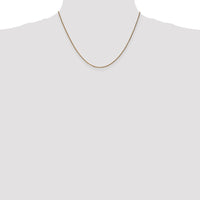 14k 1.25mm D/C Spiga Chain