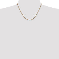 14k 1.7mm D/C Spiga Chain