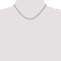 14k White Gold 2.25mm Parisian Wheat Chain