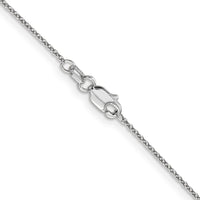 14k White Gold .9mm Cable with Lobster Clasp Chain