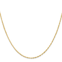 14k 1.10mm Singapore Chain