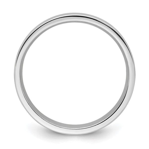 Platinum 4mm Flat Size 5.5 Wedding Band