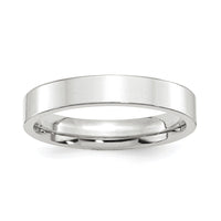 Platinum 4mm Flat Size 5.5 Wedding Band