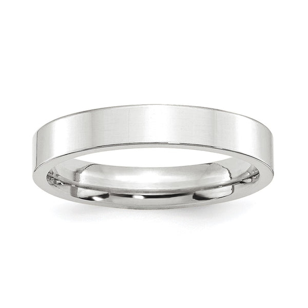 Platinum 4mm Flat Size 5.5 Wedding Band