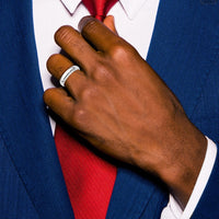 Platinum 5mm Half-Round Wedding Band