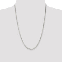 Sterling Silver 3mm Flat Anchor Chain