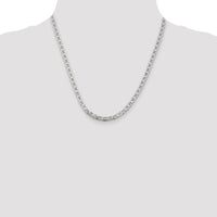 Sterling Silver 4.5mm Flat Anchor Chain
