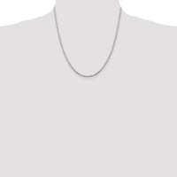 Sterling Silver 2mm 8 Sided Box Chain