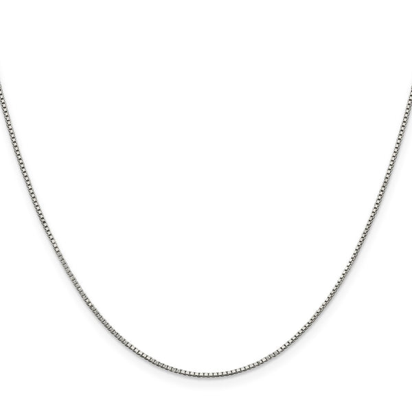 Sterling Silver .9mm Box Chain w/2in ext.