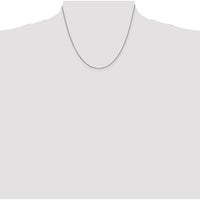 Sterling Silver .9mm Box Chain w/2in ext.