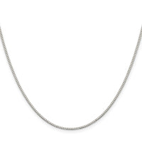 Sterling Silver 1.1mm Box Chain