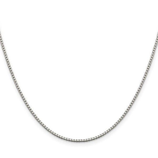Sterling Silver 1.4mm Box Chain