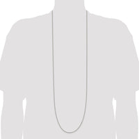 Sterling Silver 1.5mm Box Chain