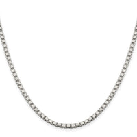 Sterling Silver 3.25mm Box Chain