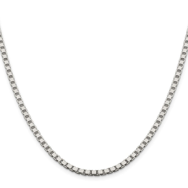 Sterling Silver 3.25mm Box Chain
