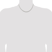 Sterling Silver 2.5mm Byzantine Chain