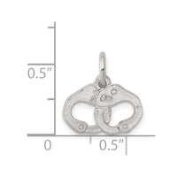 Sterling Silver Handcuffs Charm