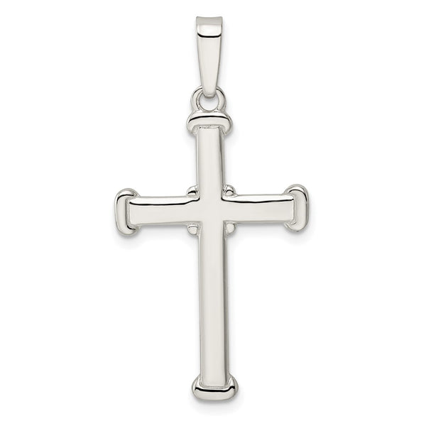 Sterling Silver Polished Cross Pendant