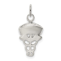 Sterling Silver Nurse Symbol Charm