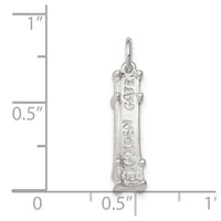 Sterling Silver Golden Gate Bridge Charm