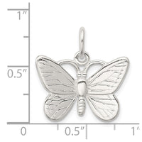 Sterling Silver Butterfly Charm