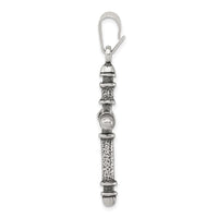 Sterling Silver Antiqued Cross Pendant