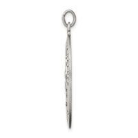 Sterling Silver Antiqued Our Lady of Guadalupe Medal