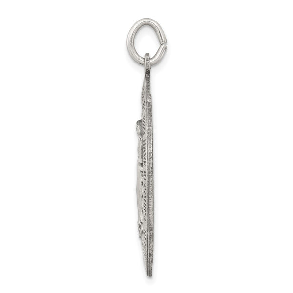 Sterling Silver Antiqued Miraculous Medal
