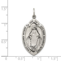 Sterling Silver Antiqued Miraculous Medal