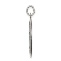 Sterling Silver Antiqued St. Christopher Medal