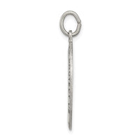 Sterling Silver Antiqued St.Christopher Soccer Medal