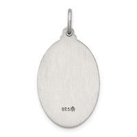 Sterling Silver Antiqued Our Lady of Guadalupe Medal