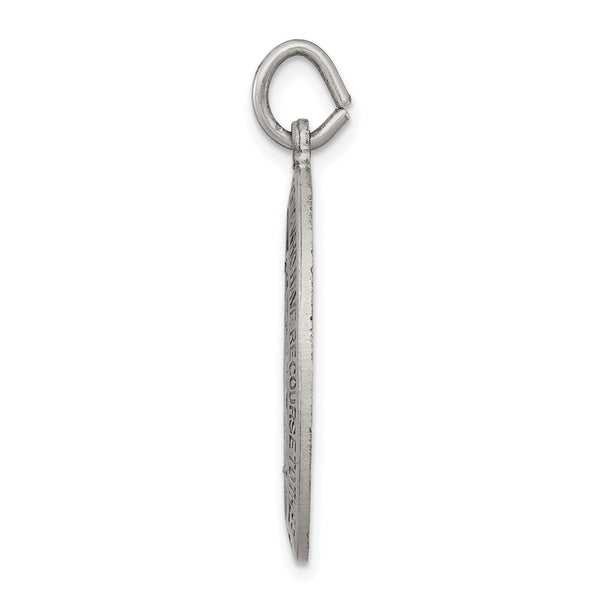 Sterling Silver Antiqued Miraculous Medal