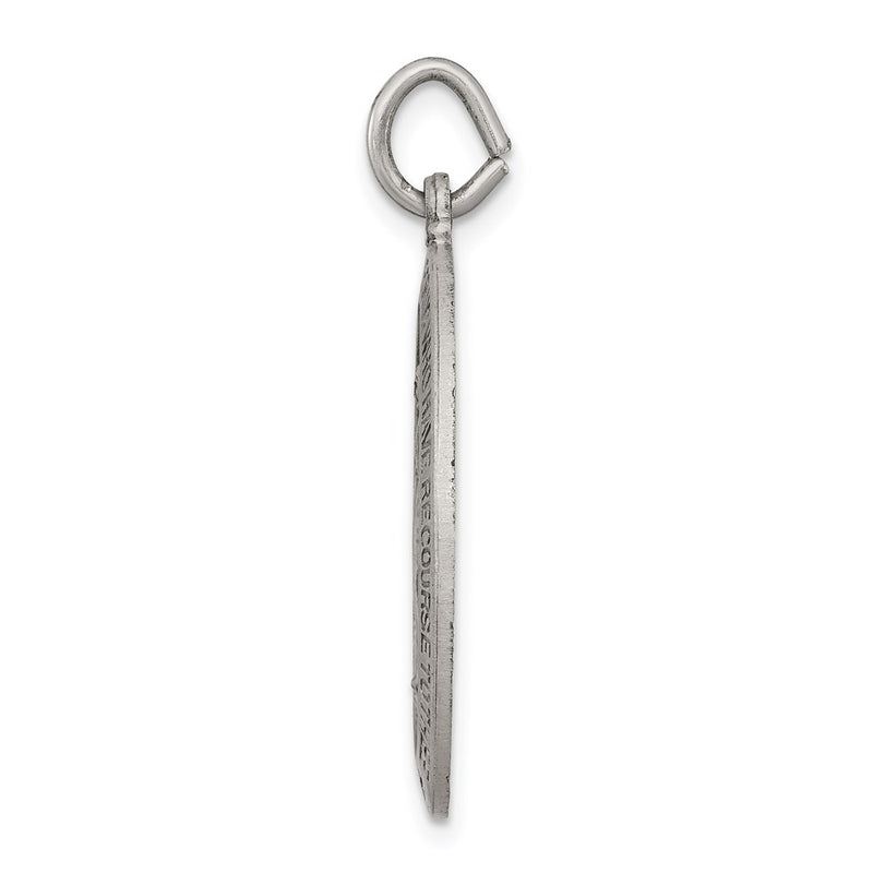 Sterling Silver Antiqued Miraculous Medal