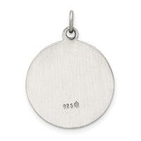 Sterling Silver Antiqued Our Lady of Guadalupe Medal